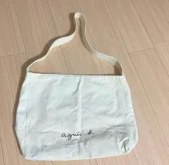 agnes b. キャンバス ショルダーバッグのサムネイル