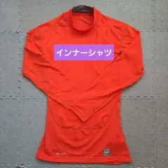 Nike Pro Combat Dri-FIT 長袖インナーシャツ オレンジ