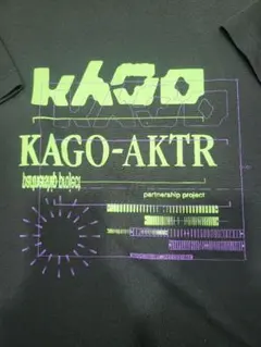 KAGO-AKTR Tシャツ ブラック Sのサムネイル