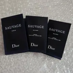 Dior SAUVAGE サンプル 1ml 3個セット