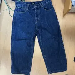 90s stussy BIG OL JEANS ネイビー 32インチのサムネイル