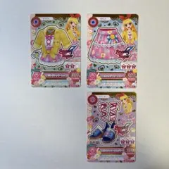 アイカツ スプリングシャワー3枚セット いちごちゃん - メルカリ