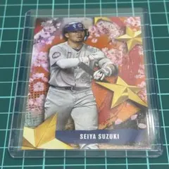 鈴木誠也 広島カープ WBC カブス 直筆サインカード 日本代表 auto