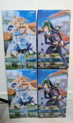 Re:ゼロから始める異世界生活 クルシュ陣営フィギュア４個セット GiGO 限定