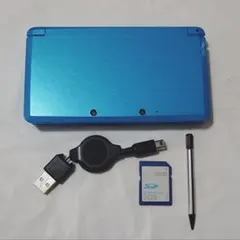 ニンテンドー3DS 青 本体 付属品あり