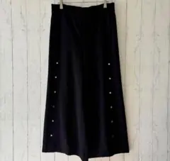 ZARA ワイドパンツ ブラック M〜L