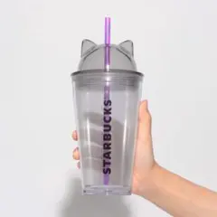スターバックス　ハロウィン2025コールドカップタンブラーキャット473ml