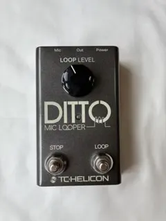 TC-HELICON DITTO MIC LOOPER 動作確認済み