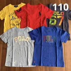 Polo Ralph Lauren Tシャツ 5枚セット 4T 110センチ