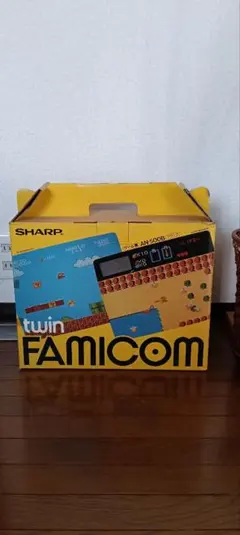 SHARP Twin Famicom AN-500B 本体 箱付き
