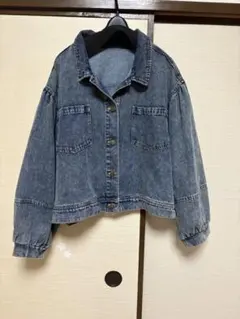 R*。様 袖ボリュームデニムジャケット