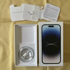 値下げ❗️iPhone14Pro256GBの箱USB-C-ライトニングケーブル付