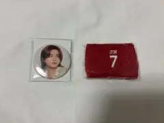 INI 松田迅 缶バッジ リストバンド 2点セット