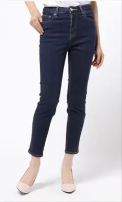 MOUSSY ハイウエスト スキニーデニム