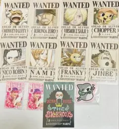 ONE PIECE 手配書ポストカードセット