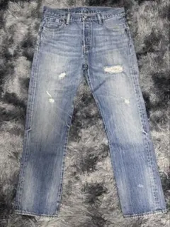 Levi's 501 鬼ヒゲ　ダメージ フェード（2012年製造）