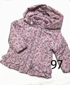 マザウェイズ＊アウター 中綿 コート ジャケット花柄 女の子 97 95~100