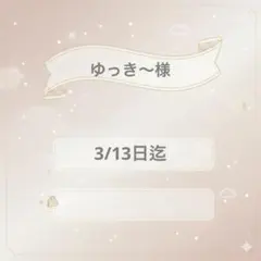 ゆっき〜様専用の