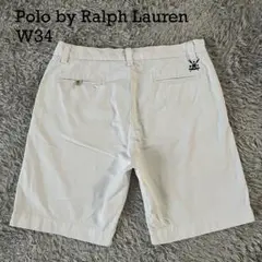 Polo by Ralph Lauren W34 ショートパンツ ホワイト 刺繍のサムネイル