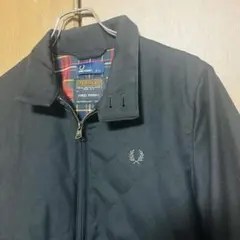 【名作】 FRED PERRY ハリントンジャケット ブラック