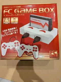 FC Game Box 本体 コントローラー2個付