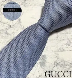 GUCCI ネクタイ ジャガード ソリッド調 光沢