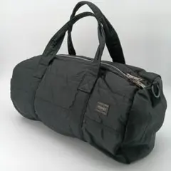 人気　ポーター　タンカー　ハンドバッグ　ボストンバッグ　ドラムバッグ　ブラック