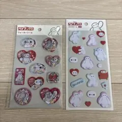 ❄*彡様 ウォーターシール ふわふわシール ベイマックス