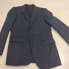 COMME CA ISMストライプ ビジネススーツL