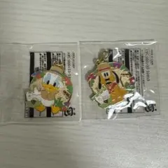 ドナルド プルート セット ジャングルカーニバル 景品 チャーム