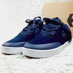新品 27.5㎝▲ETNIES MARANA スケボーシューズ 紺 スウェードのサムネイル