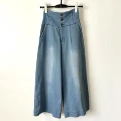 子供用 ガウチョパンツ デニム 身長160センチ