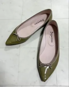 Repetto レペット ポインテッドトゥ バレエシューズ ブリジット 37
