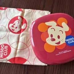 新品・ 미사용 ミスド × OSAMU GOODS 2段重箱 お弁当箱 風呂敷