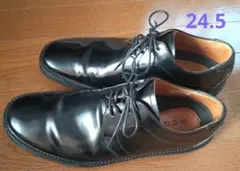 REGAL プレーントゥ ビジネス レザー シューズ 24.5