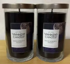 Yankee Candle ヤンキーキャンドル　Mサイズ　ミッドサマーナイト