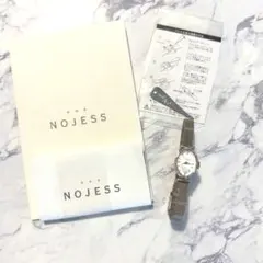 NOJESSノジェス ゴールド オーバル型腕時計 メッシュブレスのサムネイル