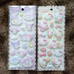 新品マシュマロシール　マイメロディークロミキティ　正規品　サンリオ　もちもち