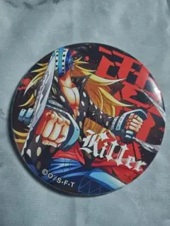 ワンピース 第3弾 輩缶バッジ BLUE キラー 覆