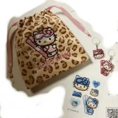 sweet 3月号付録　雪焼けキティ4点セット