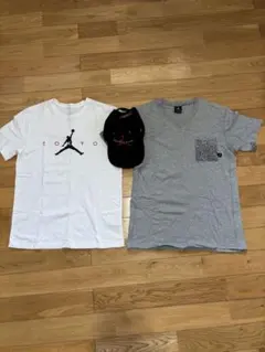 エアジョーダン TシャツLサイズとキャップセット