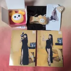 TWICE　ジヒョ　ポップアップ　グッズセット　ラントレ　ラバーバンド　アクスタ