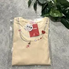 先着1名様★ミキハウス リーナちゃん　カットソー　Tシャツ　長袖　新品　130