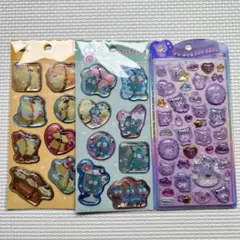 正規品　ポムポムプリン ハンギョドン　ウォーター　うるちゅるクロミ　3枚セット