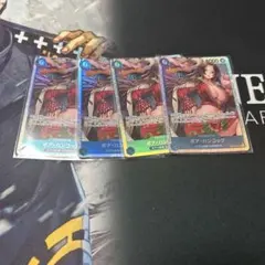 ワンピースカード　ボアハンコック sr 青