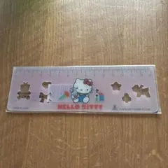 ハローキティ1987年定規 15cm キャラクター 型抜き付き