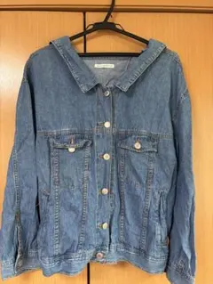 NICE CLAUP デニムジャケット ライトブルー