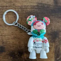 ベアブリック tokidoki×LeSportsac キーホルダー