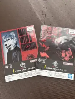 Ｉ賞 ジャンケンジョニー クリアファイル 一番くじ マンウィズアミッション 1番