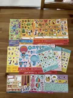 ⭐️新品未使用⭐️ディズニー　シール　セット　ごほうび　できたねシール　12シート